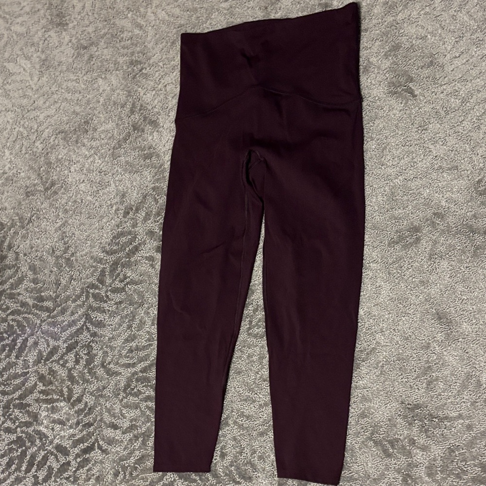 SPANX  booty boost 7/8 Dark Purple Leggings